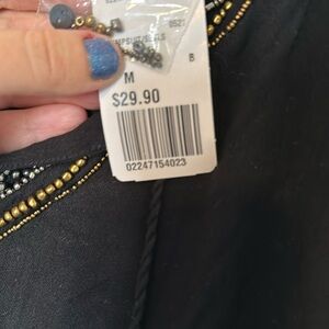 FOREVER 21 NWT black M Romper